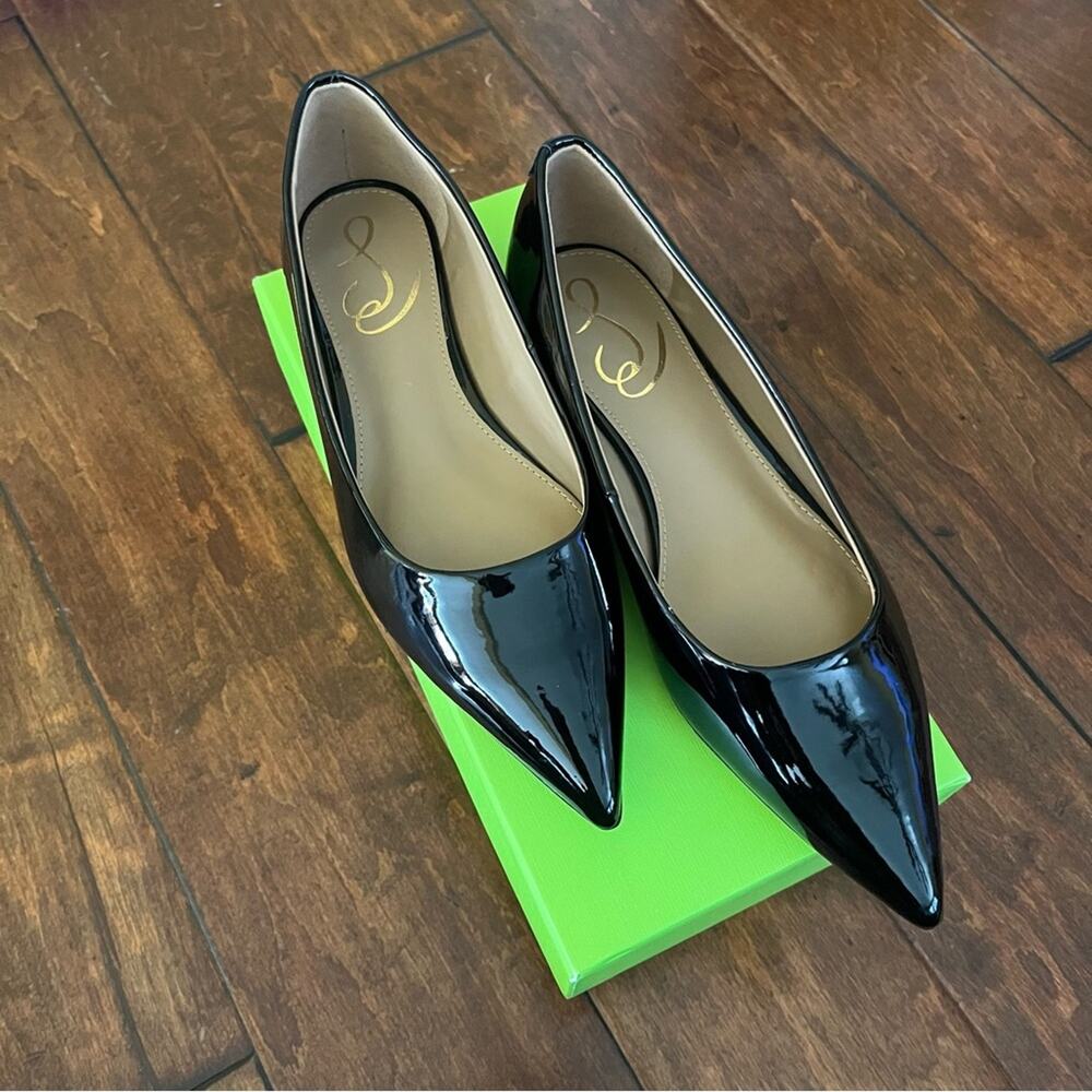 Sam Edelman Wanda Pointed Toe Flats in Black